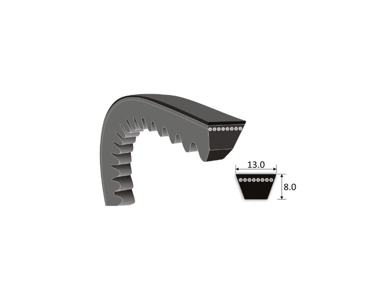 COGGED V-BELT AX 29,5