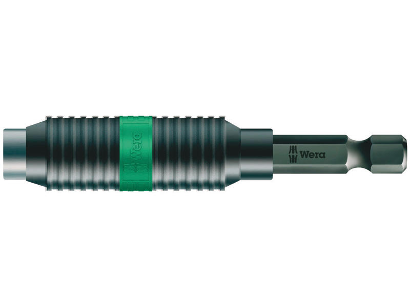 Wera 897/4 R SB Rapidaptor BiTorsion Universal Bit Holder, 1/4" x 75 mm