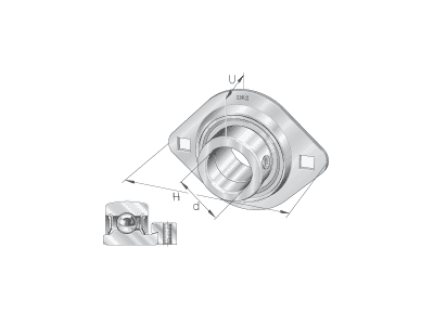 INA PCSLT30 FLANGE + LEJE 03.55CSLT/CST + RALE 30 NPPB