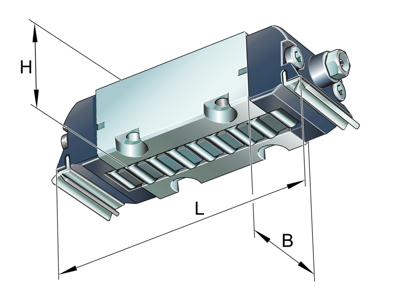 INA RUS19105KSGR3 LINEAR RECIRCULATING ROLLER BEARING UNIT