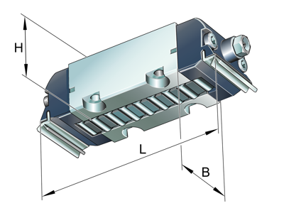 INA RUS26126-KS-GR3/-10-15 LINEAR RECIRCULATING ROLLER BEARING UNIT