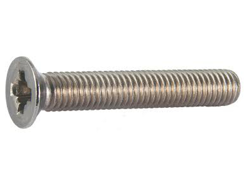 MASKINSKRUE M/PZ KÆRV 2X6 DIN 965A A2