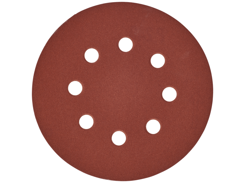 MILWAUKEE SLIBERONDEL Ø125MM KORN 240 M/8 HULLER 25 STK PR PAKKE