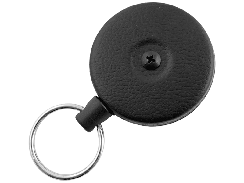 KEY-BAK NØGLERING M/CLIPS 455B-HDK KEVLAR TRÅD 120CM 225GR SORT