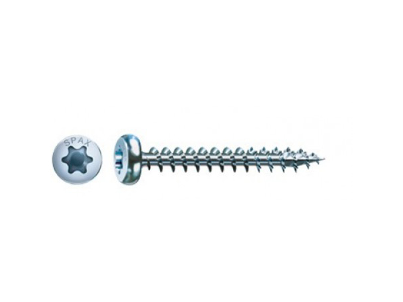 SPAX CHIPBOARD SCREW PH M6.0 X  50/45MM TX30 FZB