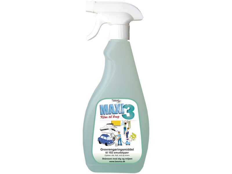 MAXI3 ALL-ROUND RENGØRING 750ML TRIGGERFLASKE