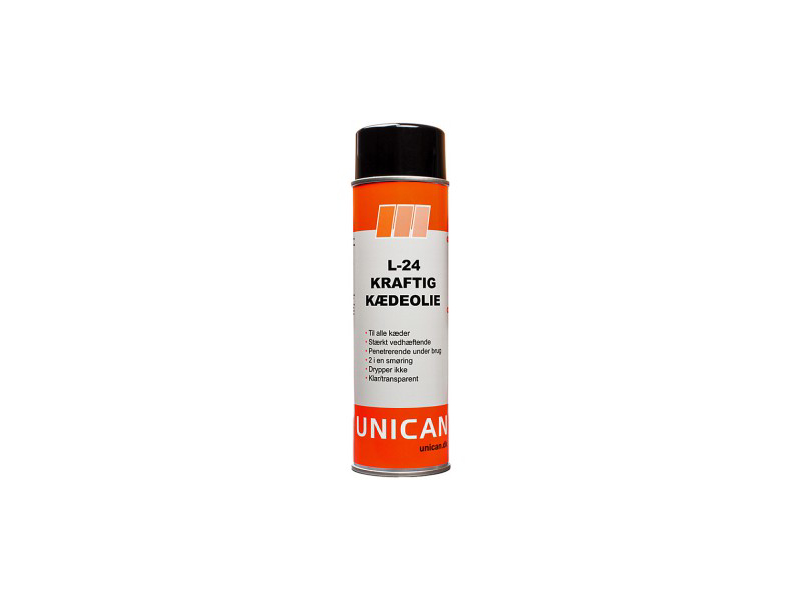 UNICAN L-24 KÆDEOLIE 500 ML SPRAY