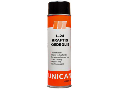 UNICAN L-24 KÆDEOLIE 500 ML SPRAY