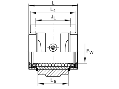 INA KGBA40-PP-AS LINEAR BALL BEARING UNIT