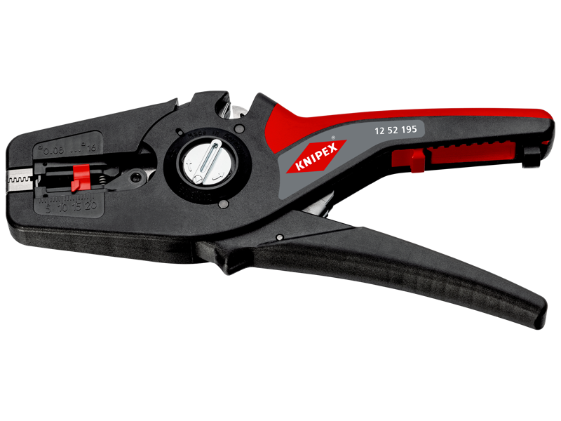 KNIPEX 12 52 195 AFISOLERINGSTANG AUT. 0,8-10MM2 195MM