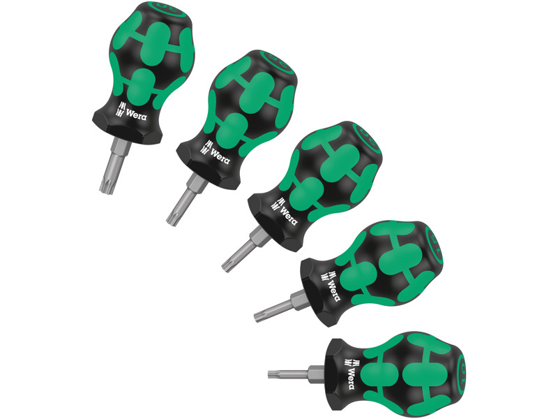 WERA SKRUETRÆKKERSÆT TORX® Stubby Set TX 1, 5 DELE