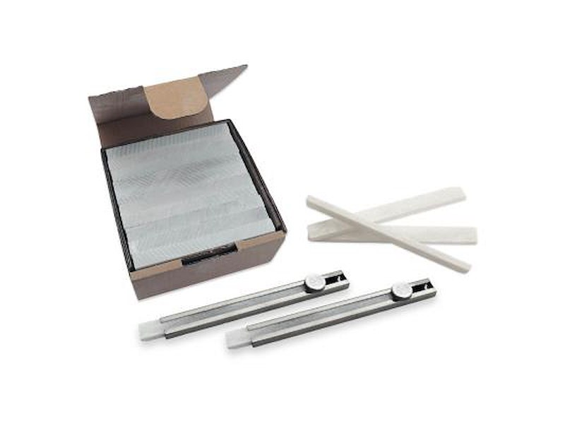 DIESELLA SVEJSEKRIDT/SÆBESTEN FLAD FORM, 144STK + 2 HOLDERE