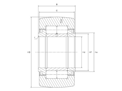 NTN NUTR310/3AS ROLLER FOLLOWER WITH INNER RING 50X110X32