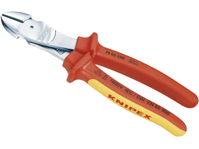 KNIPEX 74 06 160 KRAFT SIDEAFBIDETANG 160MM VDE-1000V