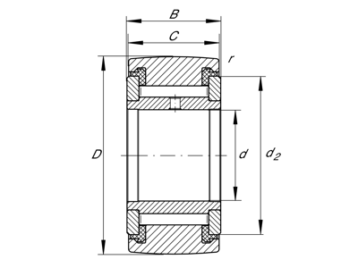 INA NATV25-PP-A YOKE TYPE TRACK ROLLER