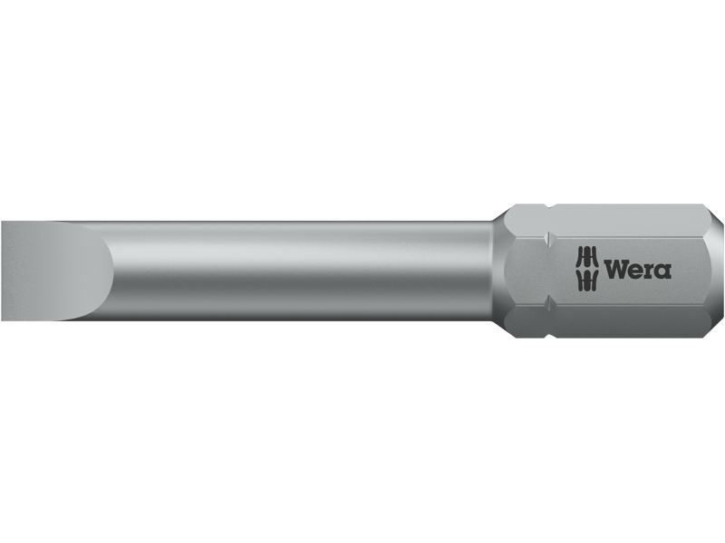 WERA BITS 800/2 S 5/16" SKAFT 1,6 X 8 X 41          SLAGBITS - UDGÅET