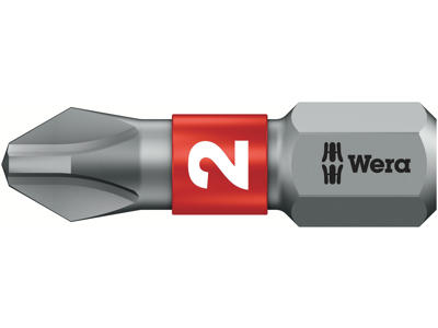 WERA 851/1 BTZ BITS 851/1 BTZ PH, PH 2 X 25 MM