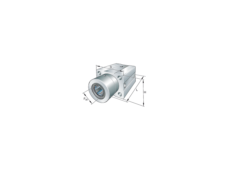 INA KTFN30-PP-AS LINEAR BALL BEARING AND HOUSING UNIT