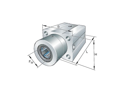 INA KTFN25-PP-AS LINEAR BALL BEARING AND HOUSING UNIT