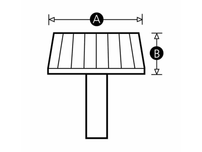 RENCOL 6503S MALE THUMBSCREW KNOB