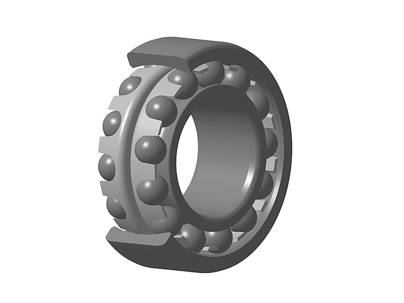 NTN 2205SK SELF-ALIGNING BALL BEARING 25X52X18