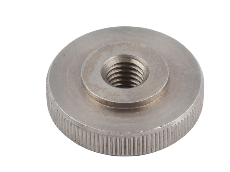 FINGERMØTRIK M6 SORT DIN 467