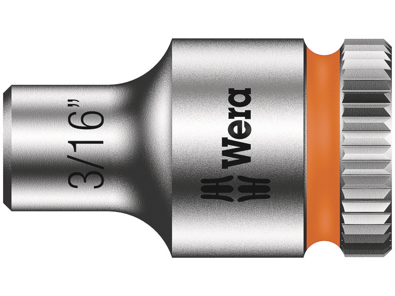 WERA ZYKLOP-TOPPE MED 1/4"-TILSLUTNING 8790 HMA, 3/16" X 23 MM