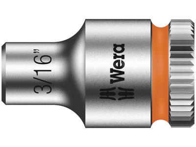 WERA ZYKLOP-TOPPE MED 1/4"-TILSLUTNING 8790 HMA, 3/16" X 23 MM