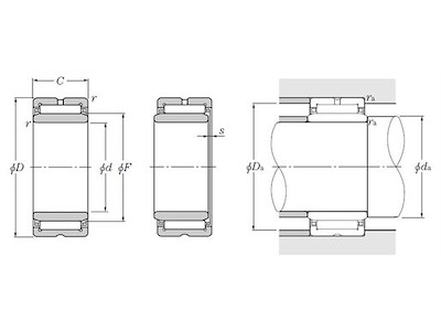 NTN NÅLELEJE NA4900R 10X22X13