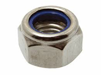 STAINLESS SELF-LOCKING NUT M5 A4-80 (DIN 985)
