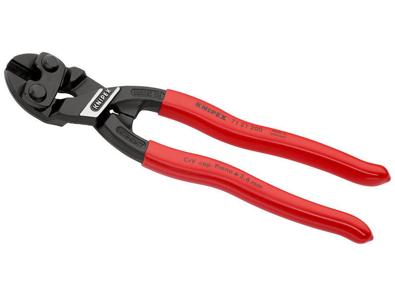 KNIPEX 71 21 200 BOLTSAKS COBOLT KOMPAKT 20° 200 MM