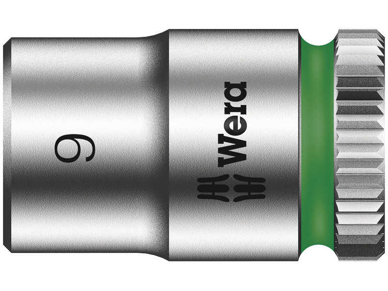 WERA ZYKLOP-TOPPE MED 1/4"-TILSLUTNING 8790 HMA, 9 X 23 MM