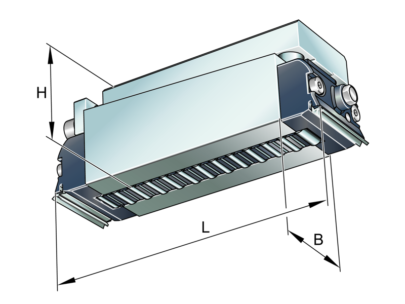 INA RUSV42126-KS LINEAR RECIRCULATING ROLLER BEARING UNIT