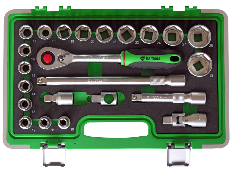 TOPNØGLESÆT 1/2" NR 11023DJ