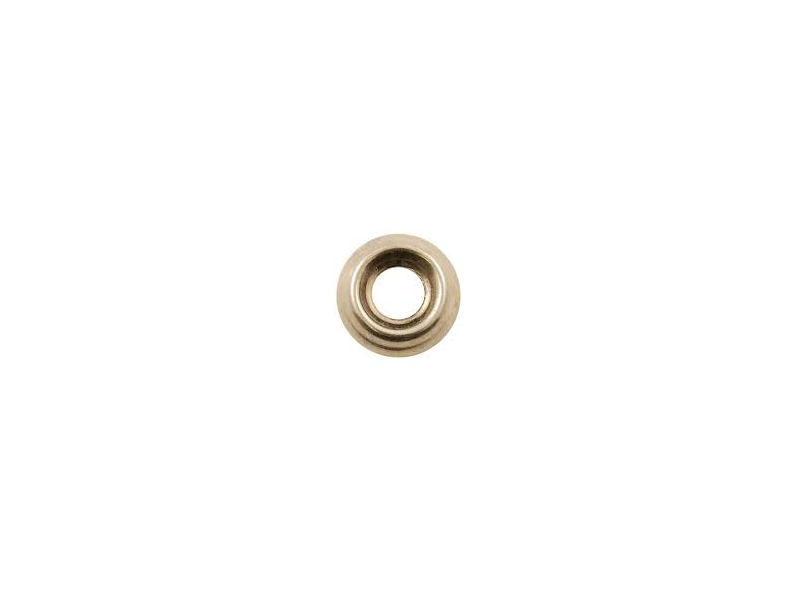 PYNTESKIVE MED OMBØJET KANT MESSINGFORNIKLET NR 14