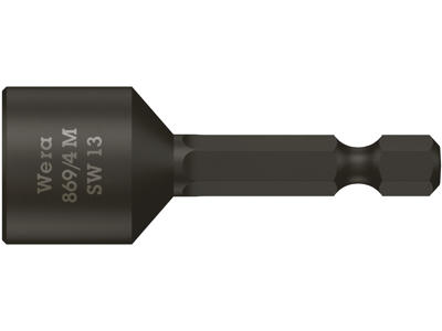 WERA TOPNØGLE 869/4 M, MAGNETISK, 13 X 50 MM