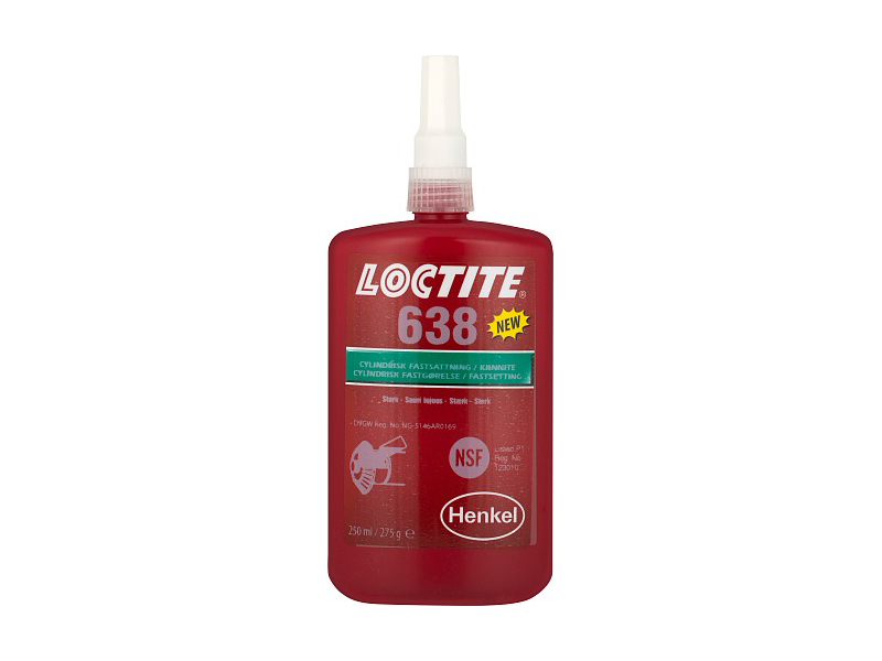 LOCTITE 638 250 ML FASTGØRELSE "HØJ STYRKE"