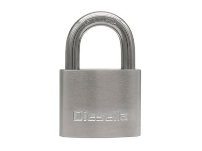 DIESELLA HÆNGELÅS 50MM RUSTFRIT STÅL