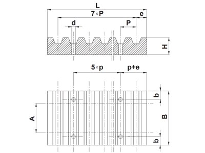 CLAMP FOR TIMING BELT AT10-16MM