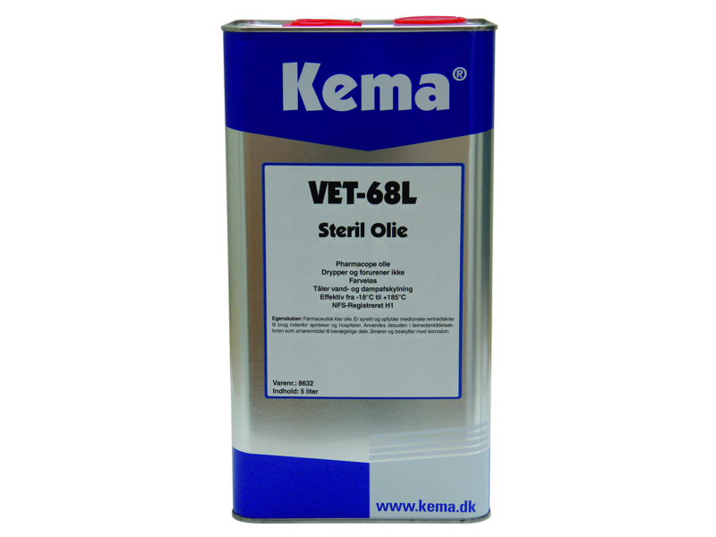 KEMA VET-68 STERIL OLIE 5 LTR NSF-H1