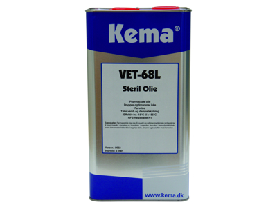 KEMA VET-68 STERIL OLIE 5 LTR NSF-H1