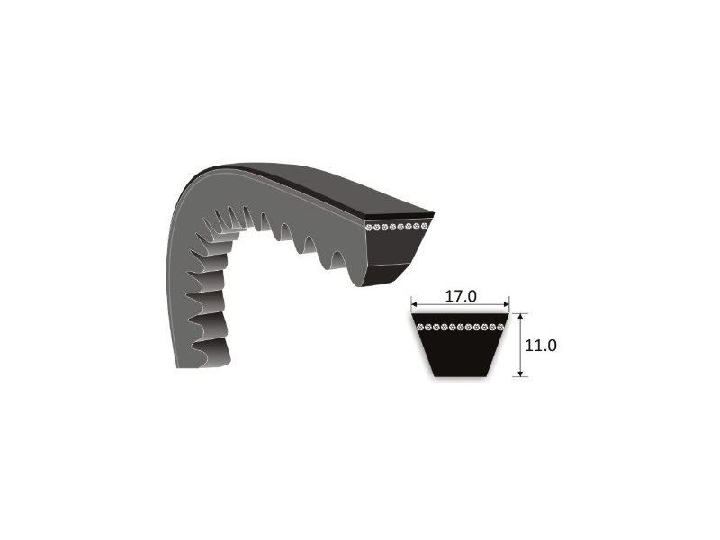 COGGED V-BELT BX 63