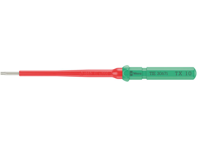 WERA KRAFTFORM KOMPAKT VDE 3067 I TORX® TAKE IT EASY SB, RUSTFRI STÅL, TX 10 X 157 MM