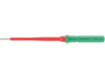 WERA KRAFTFORM KOMPAKT VDE 3067 I TORX® TAKE IT EASY SB, RUSTFRI STÅL, TX 10 X 157 MM
