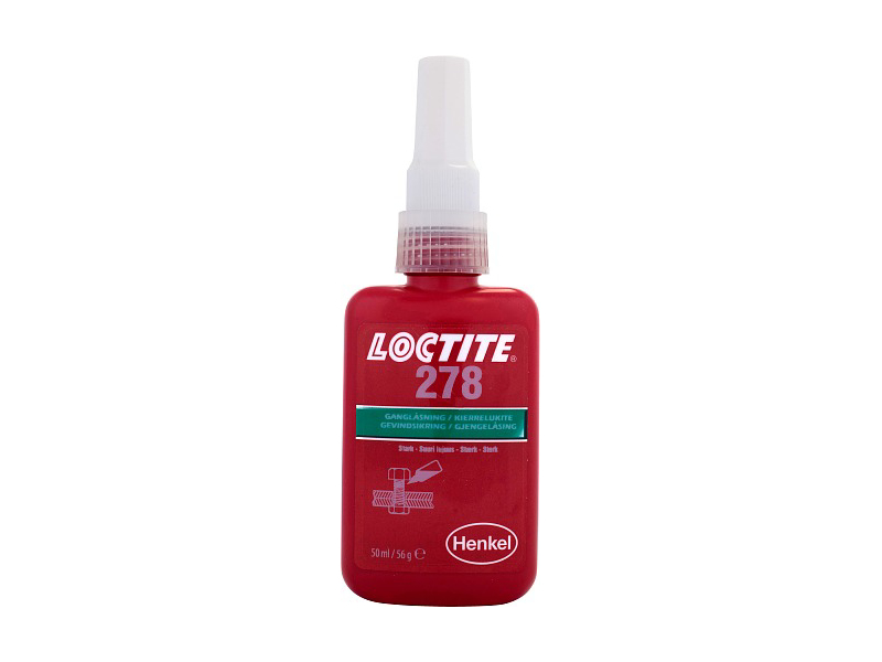 LOCTITE 278 50 ML GEVINDSIKRING "HØJ STYRKE"