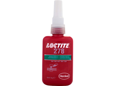 LOCTITE 278 50 ML GEVINDSIKRING "HØJ STYRKE"