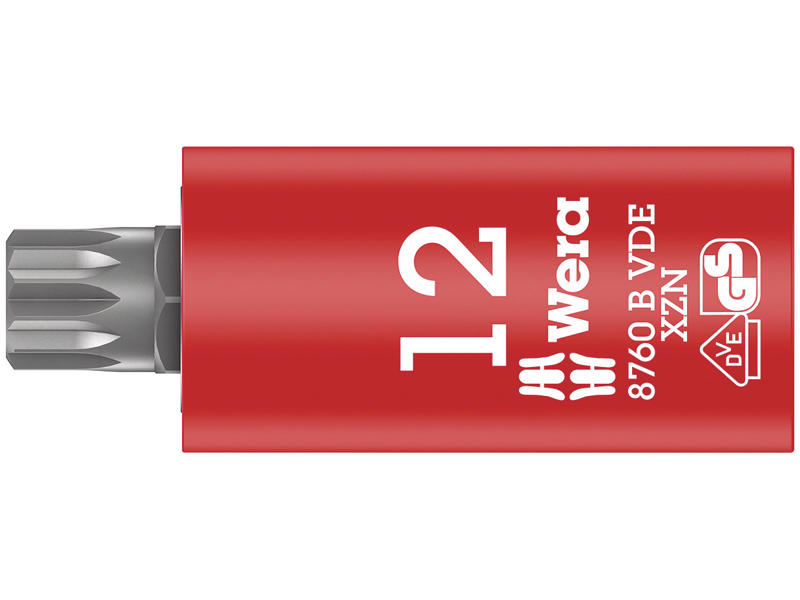 WERA ZYKLOP BIT-TOP 8760 B VDE XZN, ISOLERET