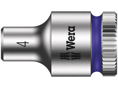 WERA ZYKLOP-TOPPE MED 1/4"-TILSLUTNING 8790 HMA, 4 X 23 MM