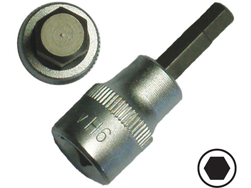 BATO 12679 UNBRAKOTOP TOMME KORT 3/8" FIRKANT - 7/32" X 48MM