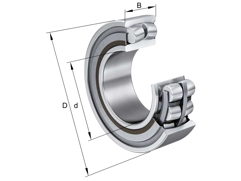 FAG WS22213-E1-XL-2RSR SPHERICAL ROLLER BEARING